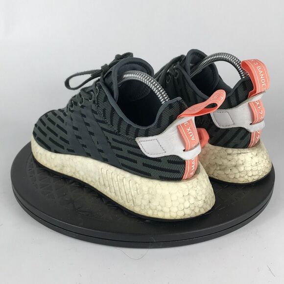 Adidas NMD R2 Green Athletic Running Shoes BA7259 Women’s Size 7 - Picture 7 of 12